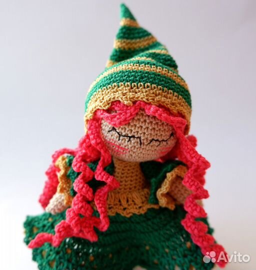 Новогодний подарок Кукла Эльф