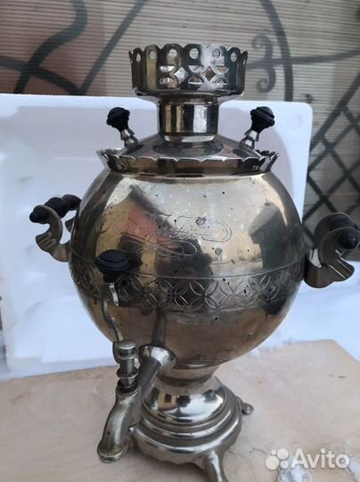 Самовар электрический расписной