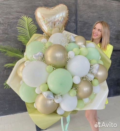Шары гелиевые и воздушные. Арки из шаров
