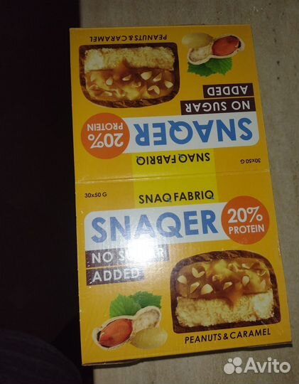 Протеиновые батончики snaqer