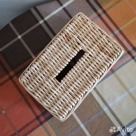 Салфетница плетёная, ручная работа