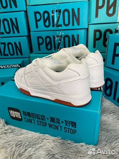 Дутыши DC Stag Белые Оригинал