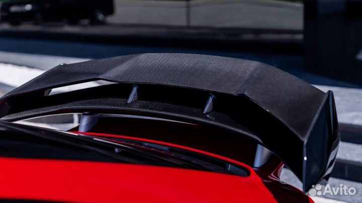 Спойлер Porsche 911 992 Turbo S Карбоновый