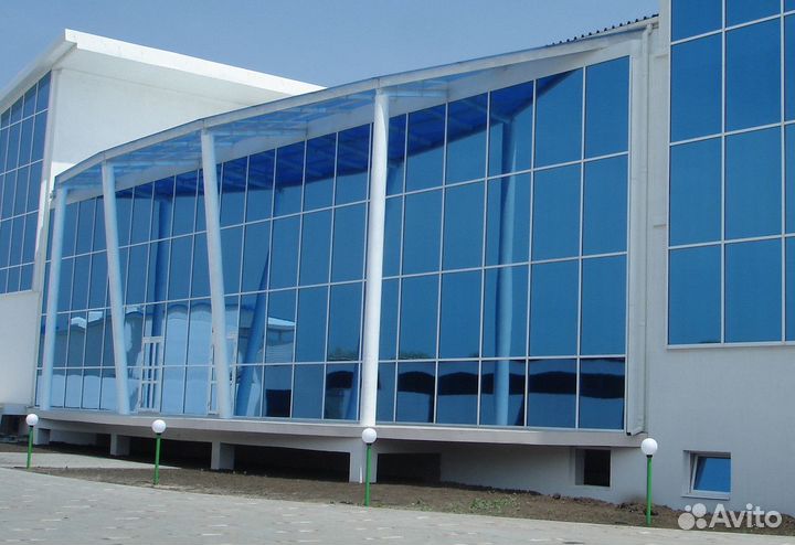 Алюминиевые витражи, витражные окна