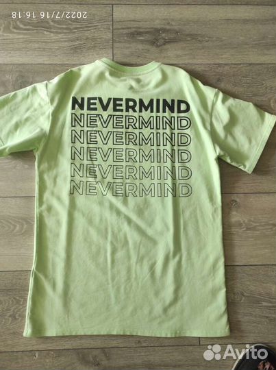 Светло-зеленое платье oversize 152 размер