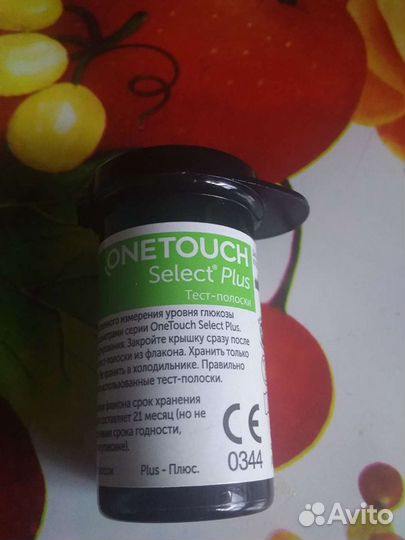 Тест полоски one touch select plus