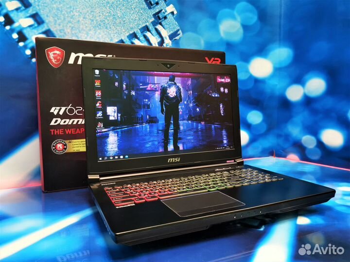 Игровой ноутбук MSI: 4K дисплей/i7 7700HQ/GTX 1070