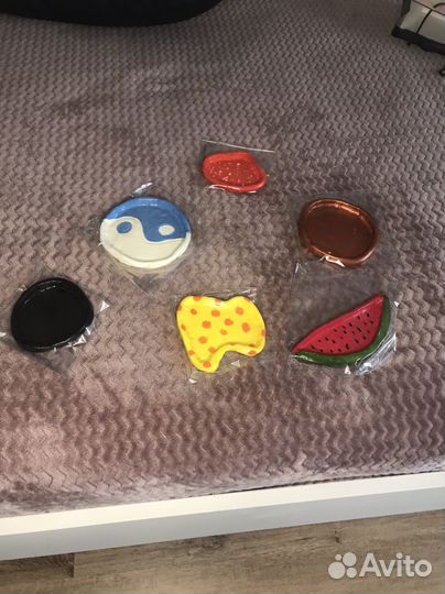 Тарелочки из глины