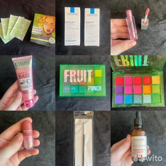 Огромный набор декоративной и уходовой косметики