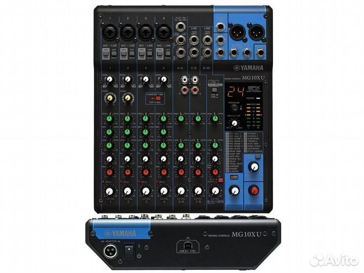 Микшерный пульт Yamaha mg10xu usb