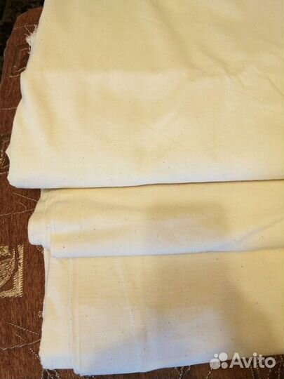 Отрезы ткани хлопок, тик, СССР