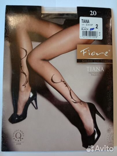 Эксклюзивные колготки с рисунком