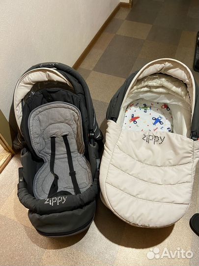 Коляска zippy 3 в 1
