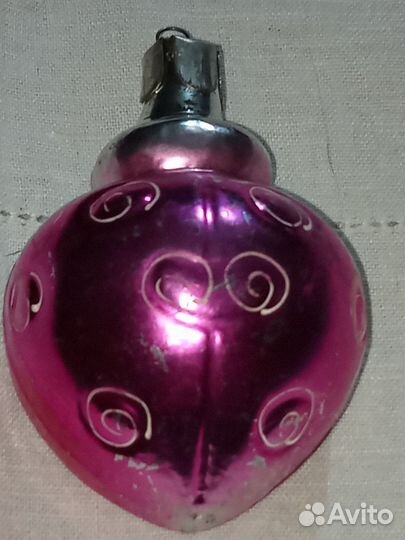 Ёлочная игрушка СССР Жук