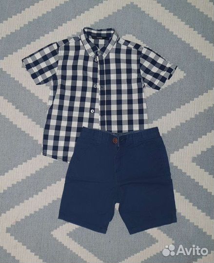 Комплект рубашка+шорты
