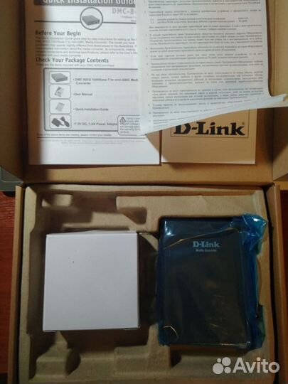 Медиаконвертер D-Link DMC-805G