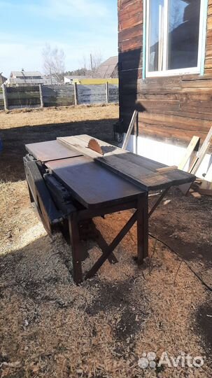 Циркулярный станок с фуганком