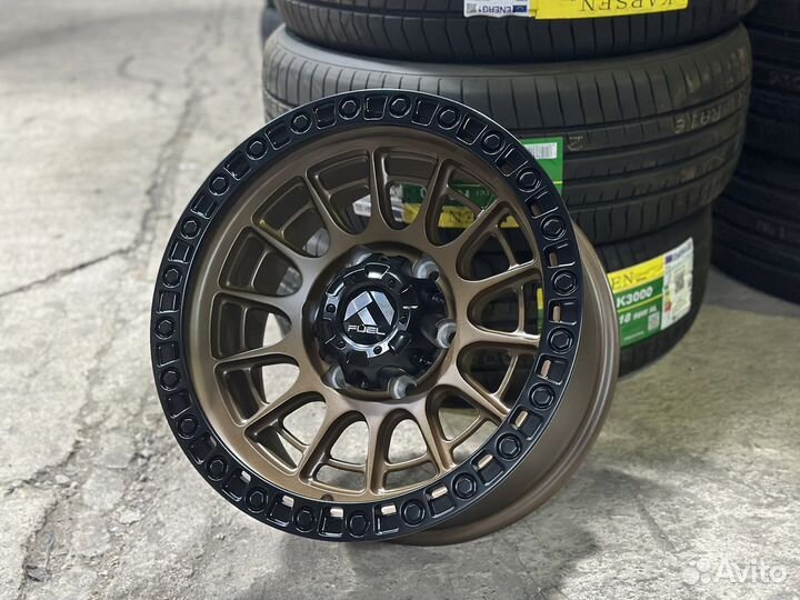 R16 6x139,7 Новые диски Fuel бронза
