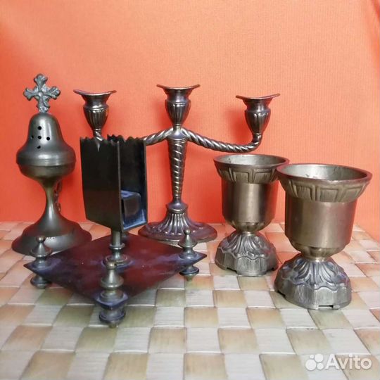 Старинные вещи, латунь бронза 19-20 век