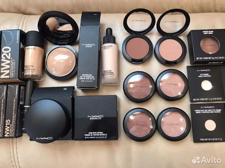 Пудра Румяна Тени Тональные Косметика MAC