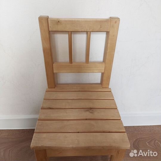 Детский деревянный стульчик IKEA