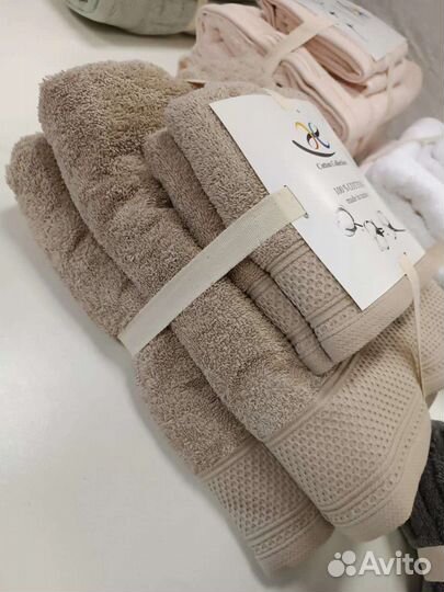 Махровые полотенца турция