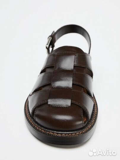 Сандали Zara кожа