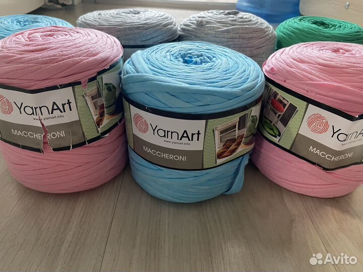 Пряжа Трикотажная лента YarnArt Maccheroni