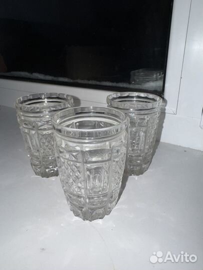 Стопка сапожок хрусталь