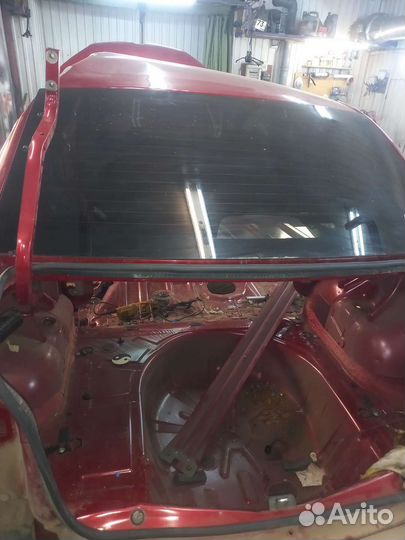 Стекло заднее logan 2