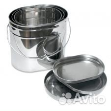 Котелок+Чайник (2,2+1,8л) Набор в Чехле.Нерж