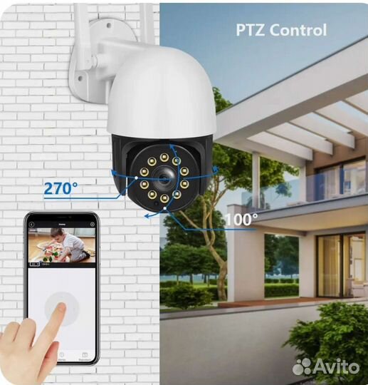 Камера ip wifi 2k FHD