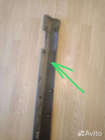 Накладка порога,брызговики Hyundai SantaFe3