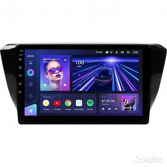 Магнитола Шкода Суперб 3 2015-2019 Teyes CC3