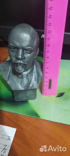 Бюст Ленина силумин