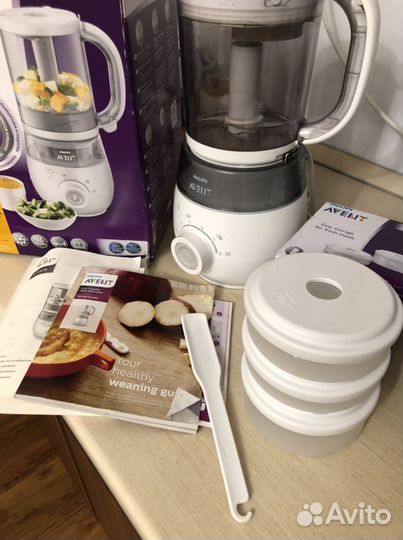 Блендер пароварка philips Avent 4 в 1