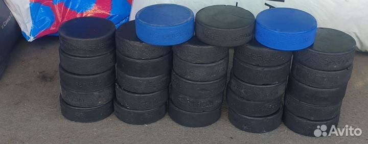 Шайба хоккейная бу