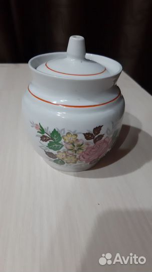 Чайник заварочный, молочник, сахарница, соусница