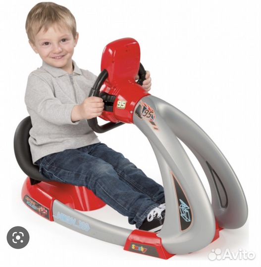 Автотренажер руль симулятор езды smoby
