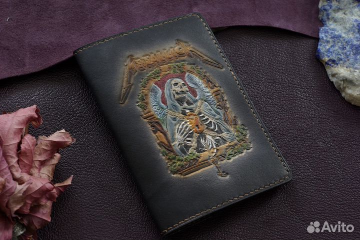 Обложка на паспорт, автодокументы. Кожа. На заказ