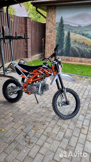 Питбайки kayo 125 + прицеп