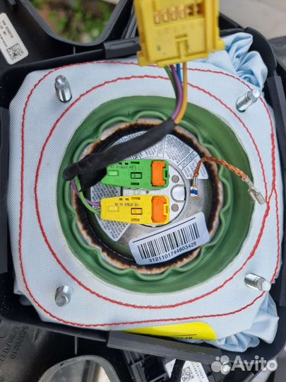 Руль mersedes w212 подушка пирапатрон