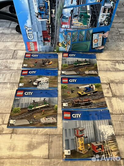 Lego City Trains 60198 «Товарный поезд»