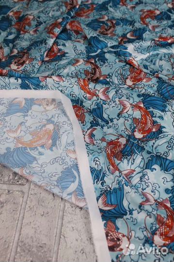 Ткань Армани с принтом