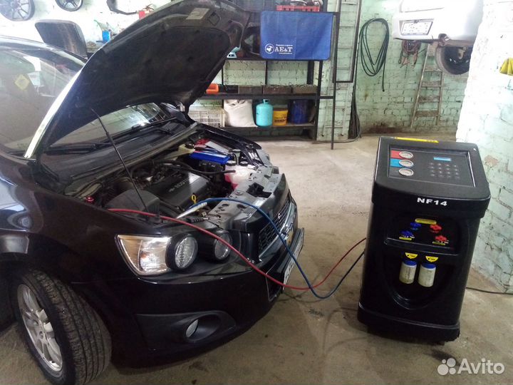 Установка для заправки кондиционеров nordberg NF14