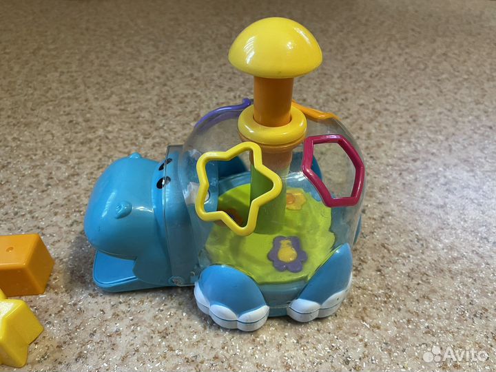 Игрушка-юла бегемот Babygo