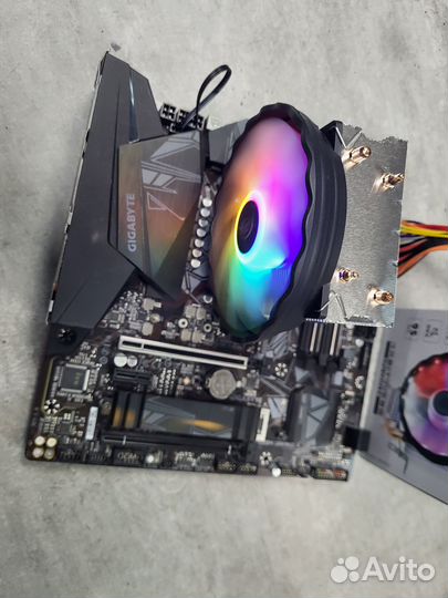 Кулер для процессора Башня RGB