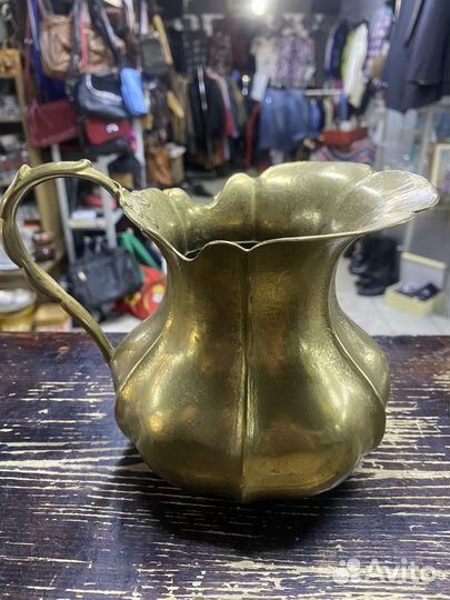 Кувшин латунь