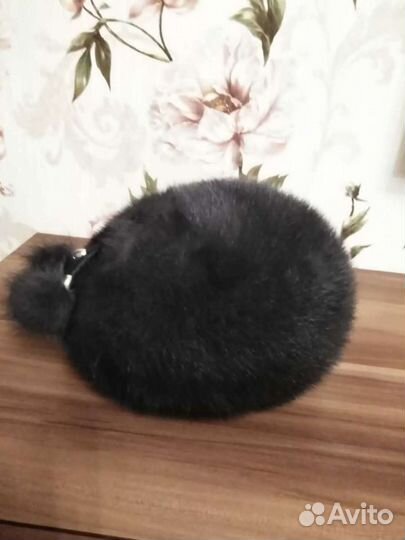 Берет норковый