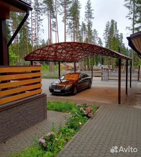 Навесы для автомобиля любой сложности и размеров